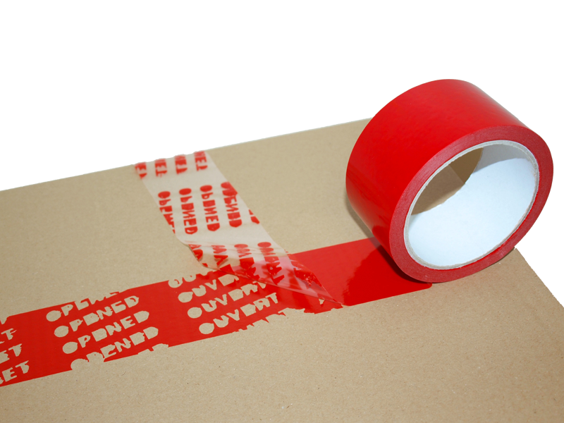 Security adhesive tape Security adhesive tape